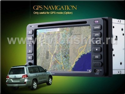 Toyota Highlander Fortuner (-06), Vios (03-07), Raum NCZ20, NCZ25a (03-) автомагнитола, головное устройство с GPS навигацией, TV